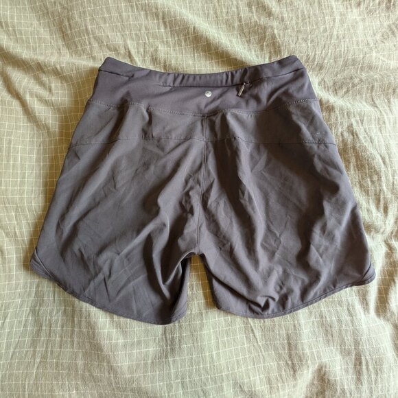 Dark grey 5" running shorts - Picture 2 of 4